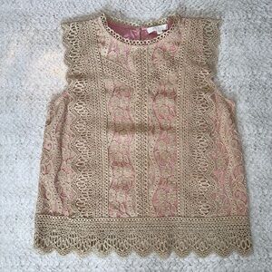 Anthropologie Eri + Ali Sydney Lace Blouse